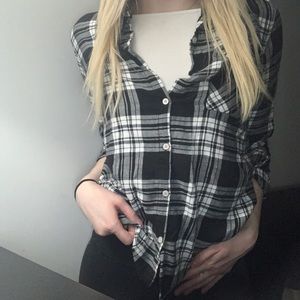 Plaid long sleeve